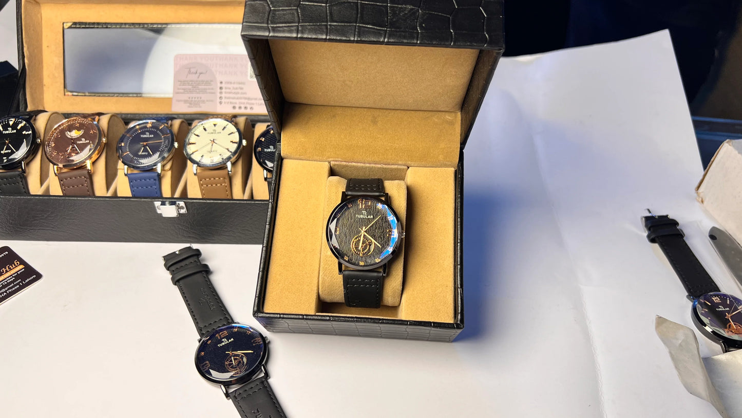 Premium Tubular Strap Men’s Watch – Free Delivery & Gift Box | Time Hub