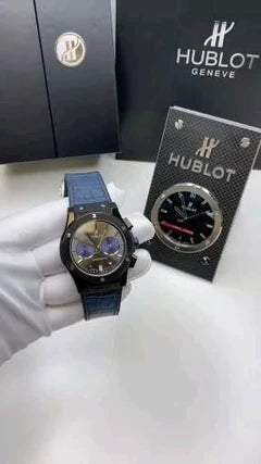 Men’s Luxury Hublot Watch – Elegant Dial, Quality Strap, Signature Style