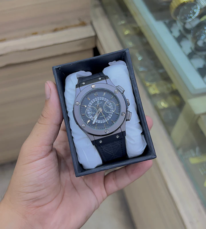 Luxury Hublot Watch – Elegant Dial, Quality Strap, Signature Style