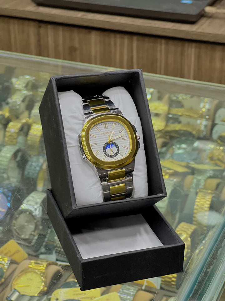 AP Watch 2tone color chain watch