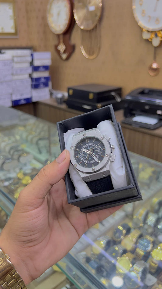 Luxury Hublot Watch – Elegant Dial, Quality Strap, Signature Style